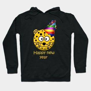 lion happy new year Hoodie